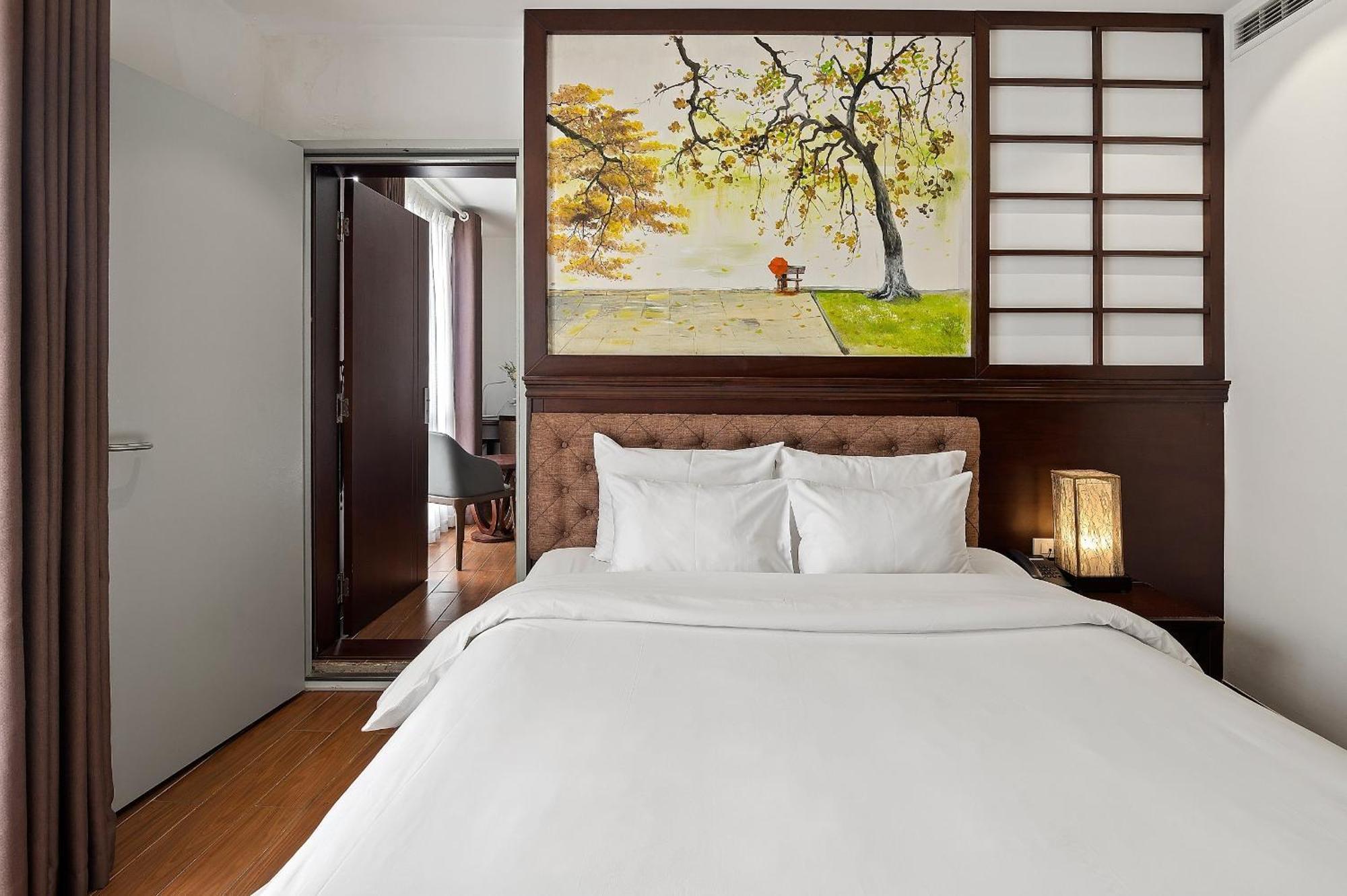 22Land Residence Hotel & Spa Hanoi Exteriör bild