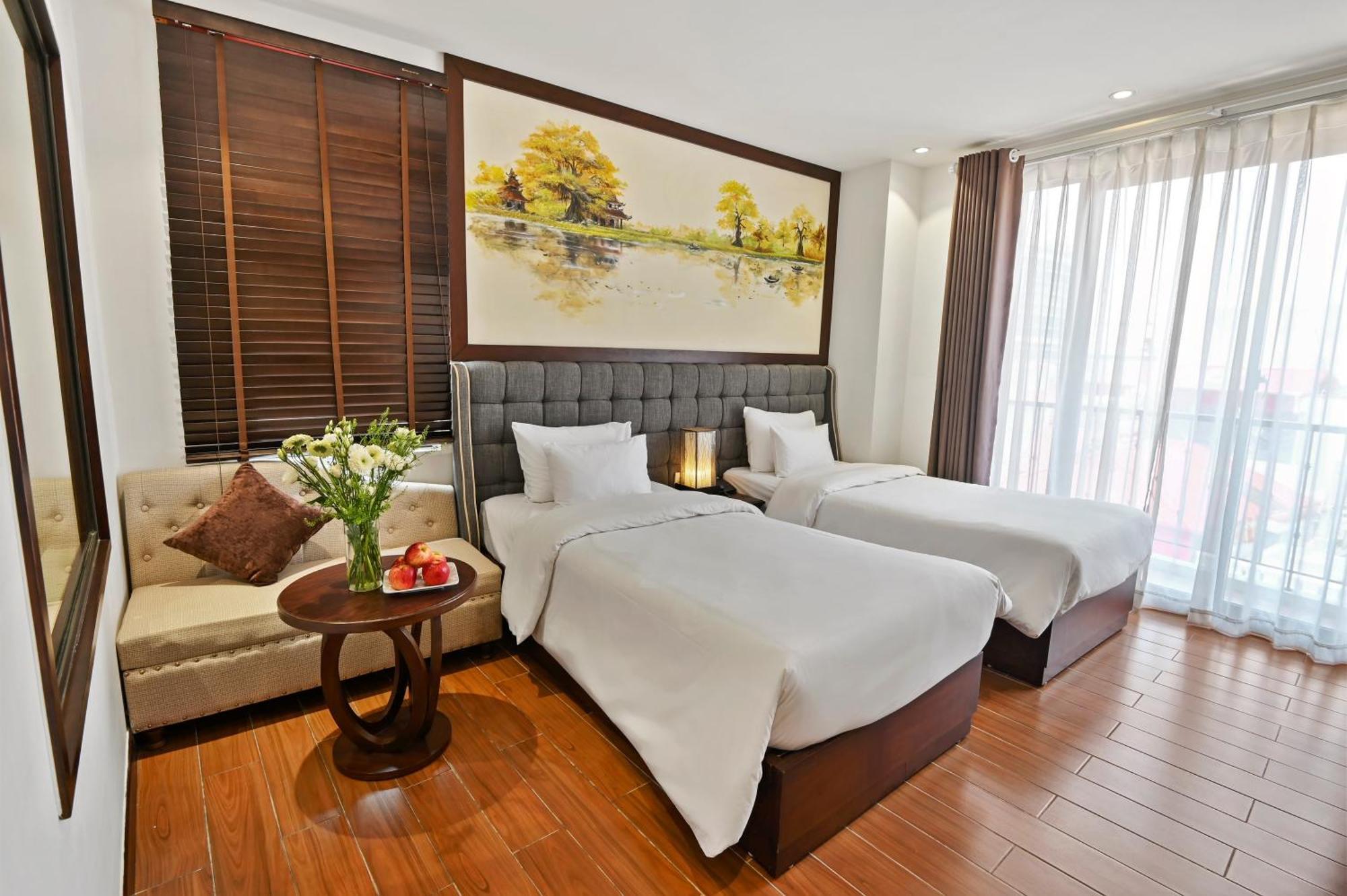 22Land Residence Hotel & Spa Hanoi Rum bild