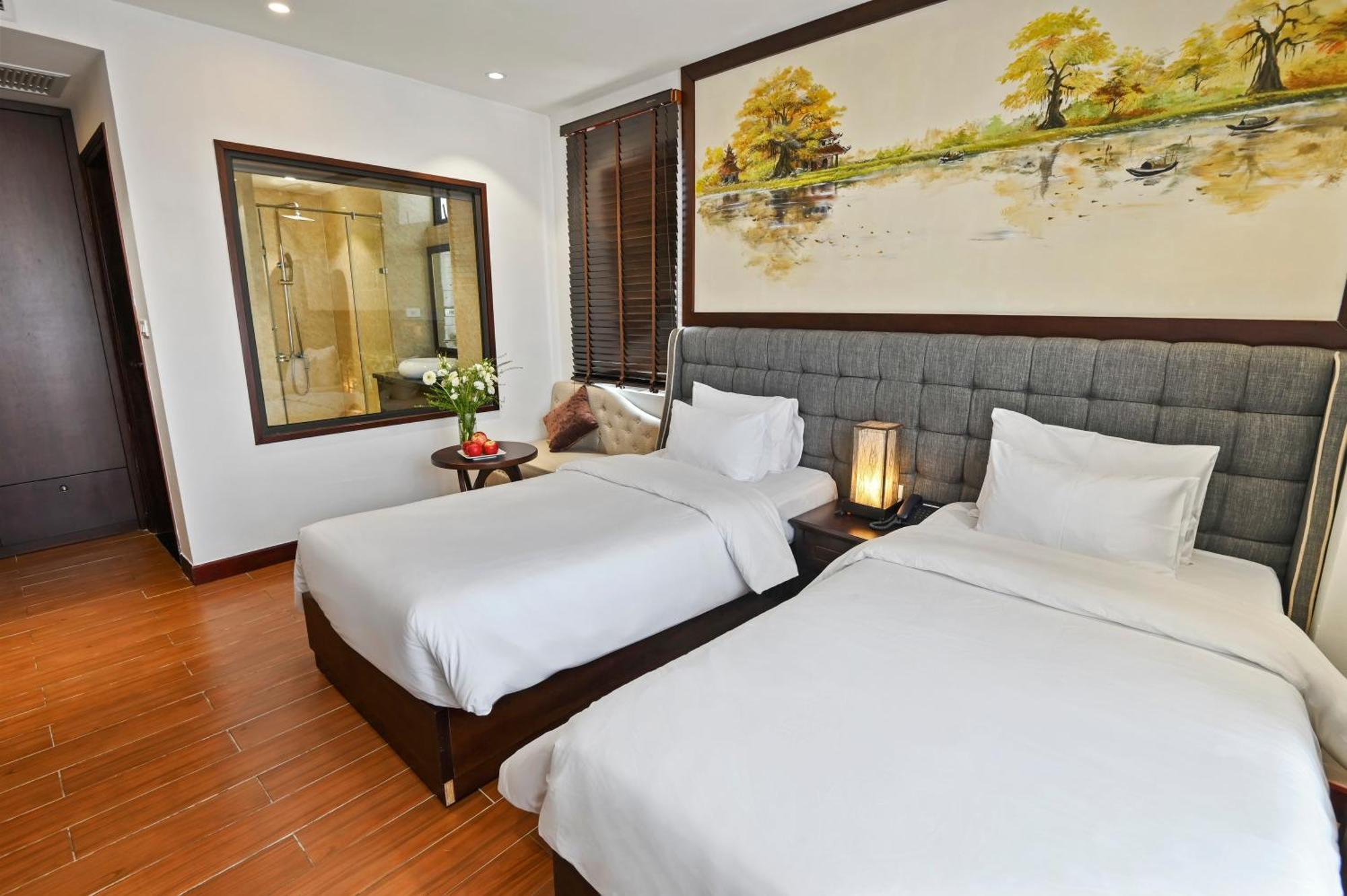 22Land Residence Hotel & Spa Hanoi Rum bild