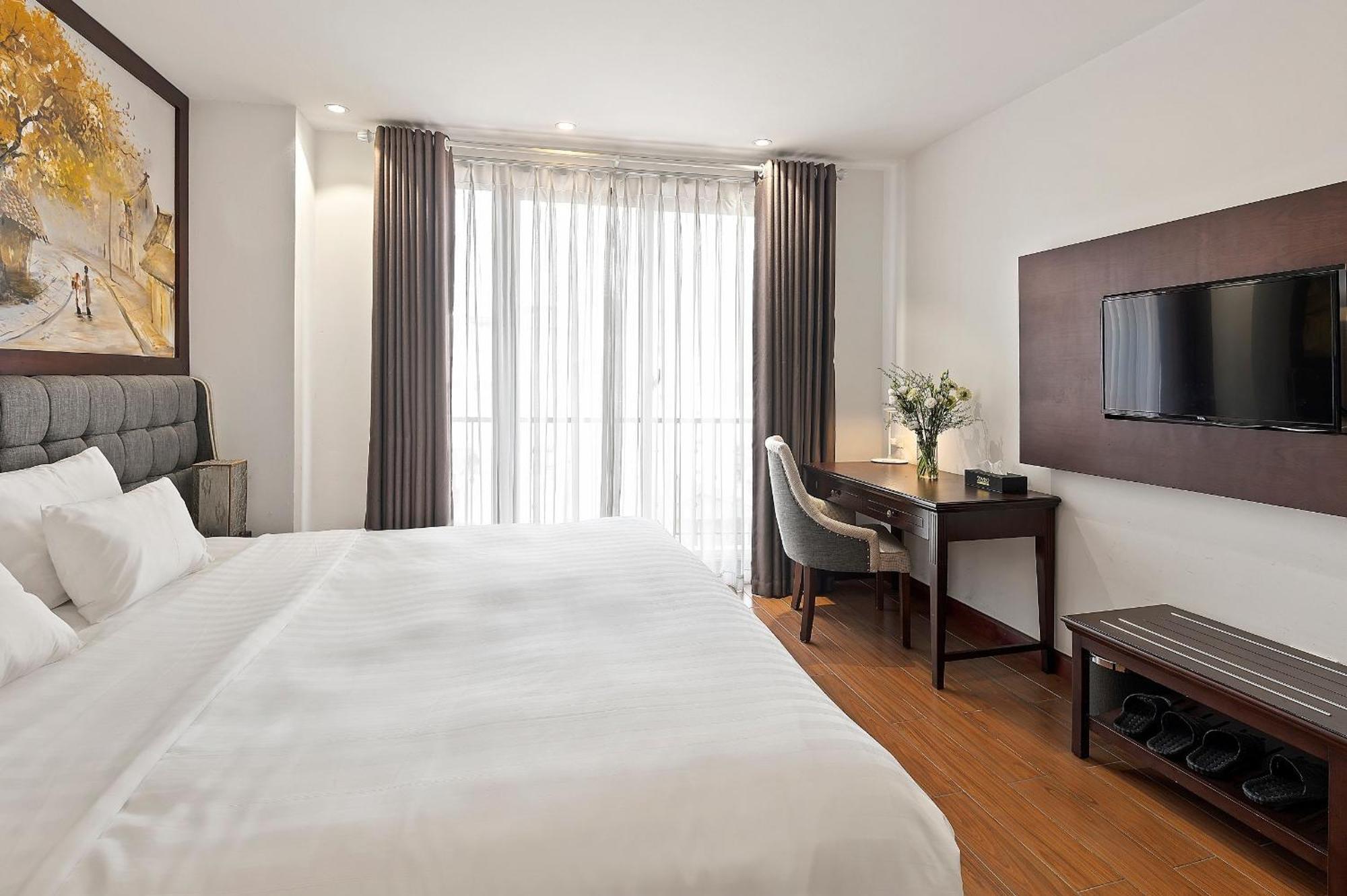 22Land Residence Hotel & Spa Hanoi Exteriör bild