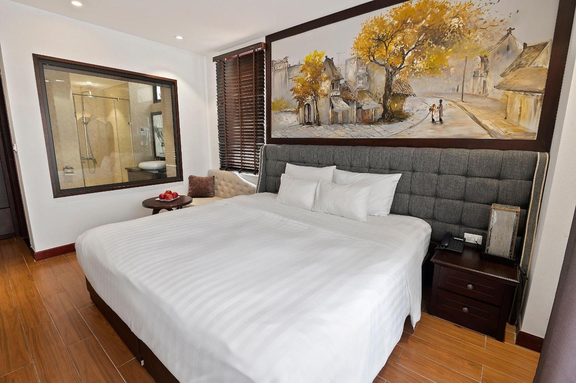 22Land Residence Hotel & Spa Hanoi Exteriör bild