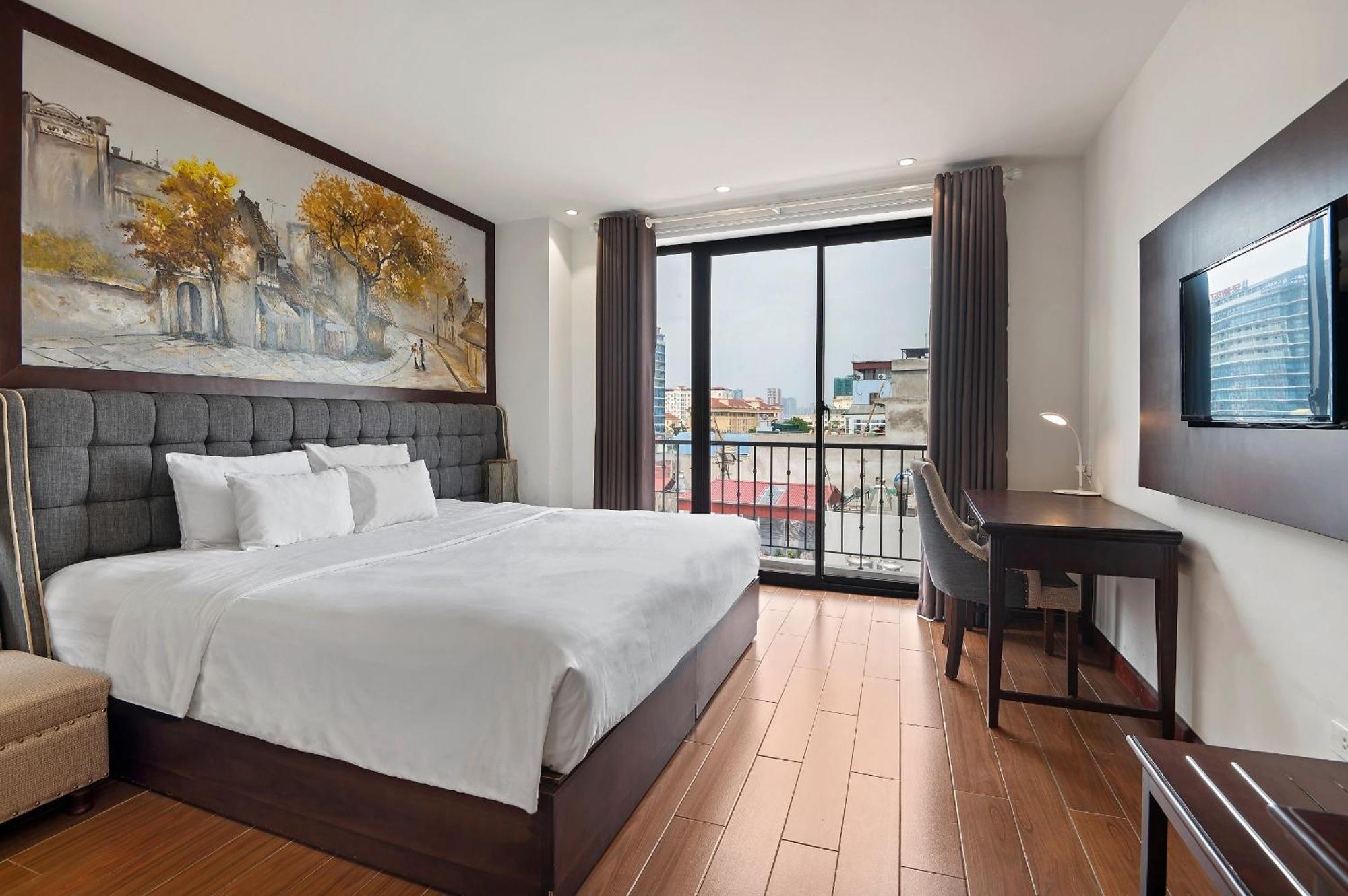 22Land Residence Hotel & Spa Hanoi Exteriör bild