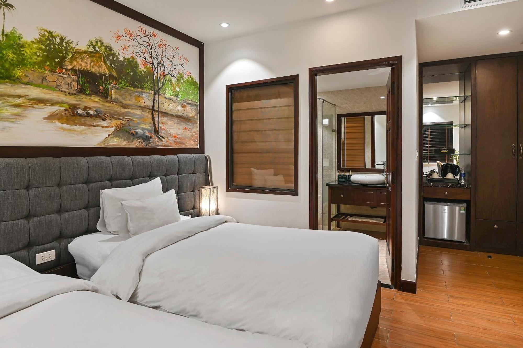 22Land Residence Hotel & Spa Hanoi Exteriör bild