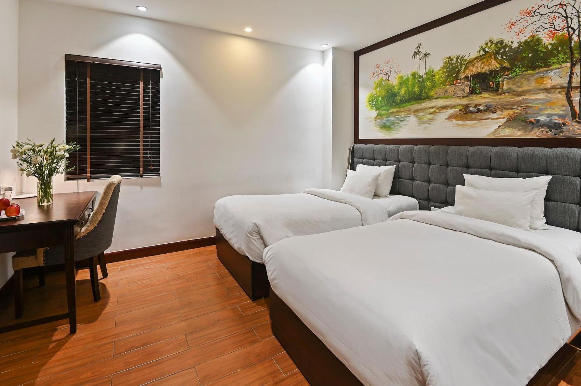 22Land Residence Hotel & Spa Hanoi Exteriör bild