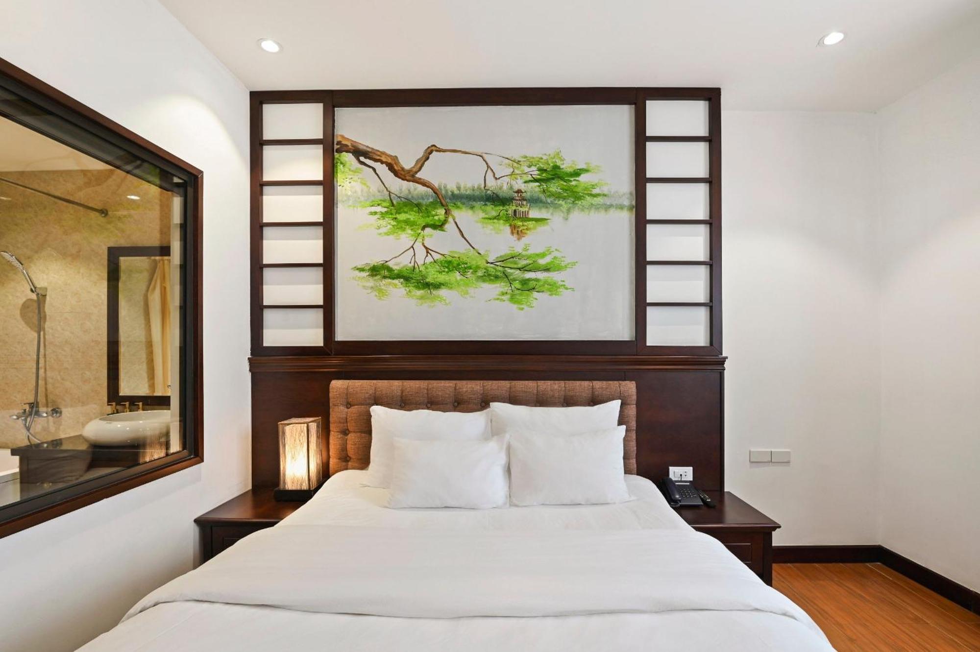 22Land Residence Hotel & Spa Hanoi Exteriör bild