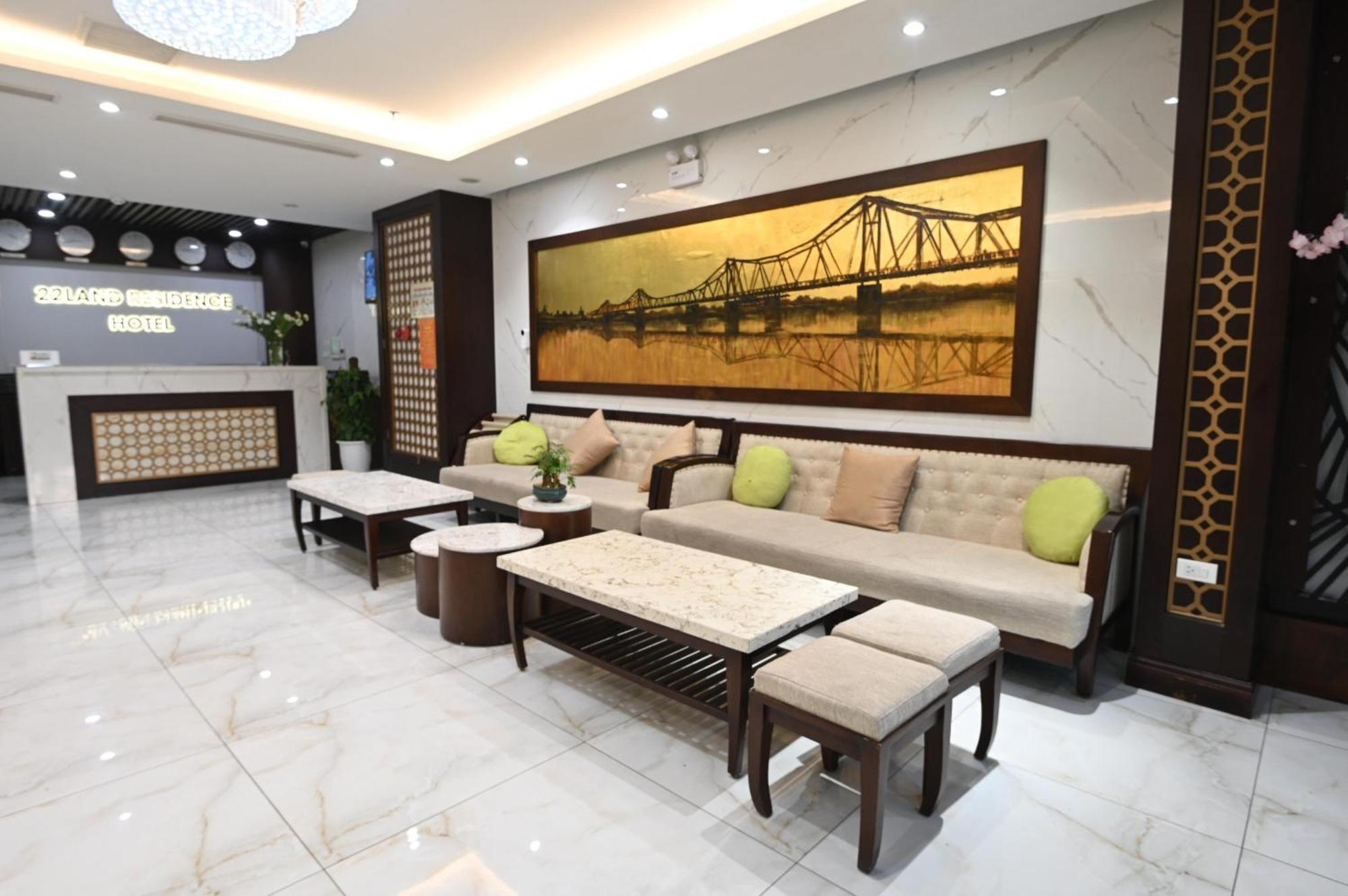 22Land Residence Hotel & Spa Hanoi Exteriör bild